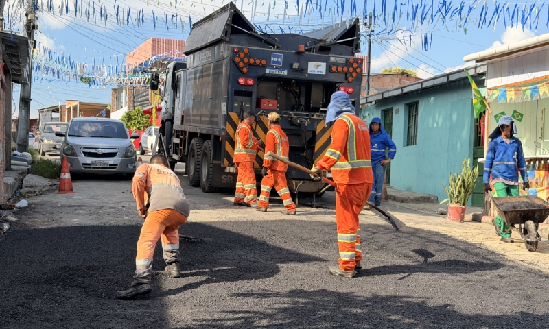 Prefeitura de Manaus reforça recuperação asfáltica eficaz e rápida