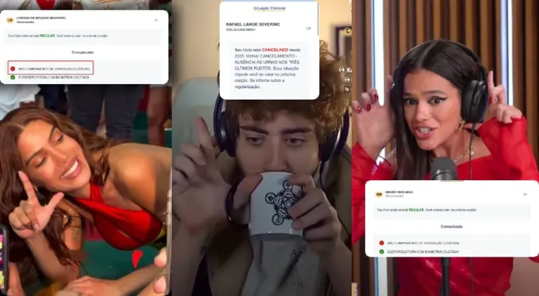 Anitta, Cellbit, Marquezine e muitos outros que não votaram