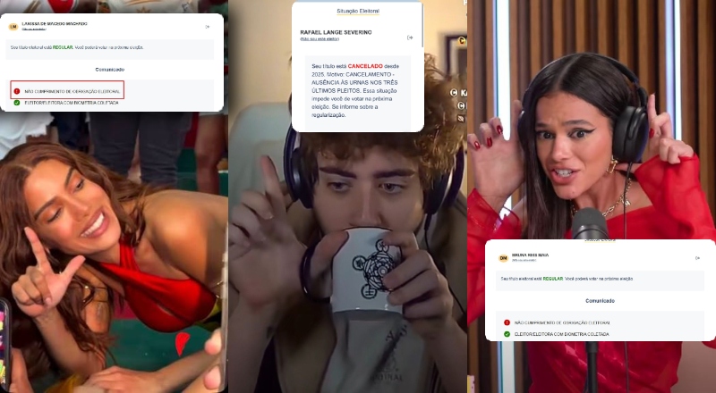 Anitta, Cellbit, Marquezine e muitos outros que não votaram