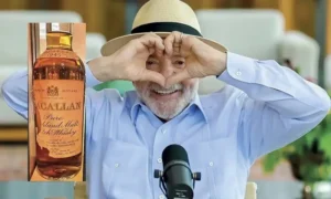 Vorcaro escolheu whisky de R$ 500 mil para Lula em presente.