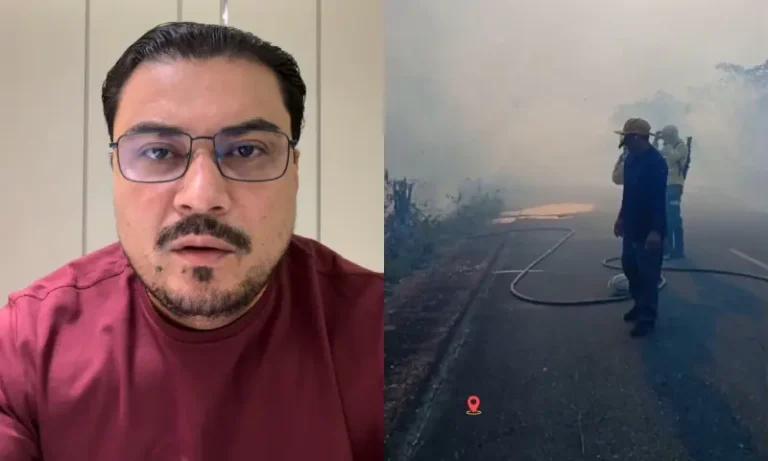 Prefeito José Thomé recebe caminhões-pipa para combater queimadas